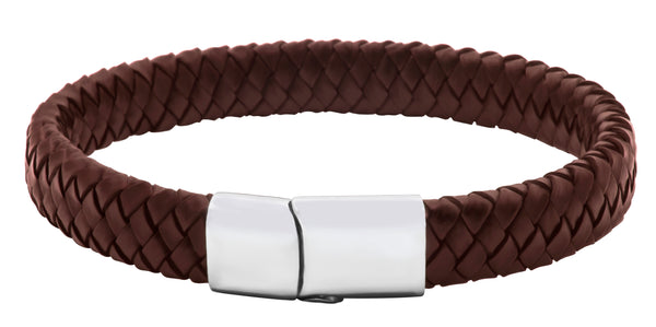 S.S Leather Bangle
