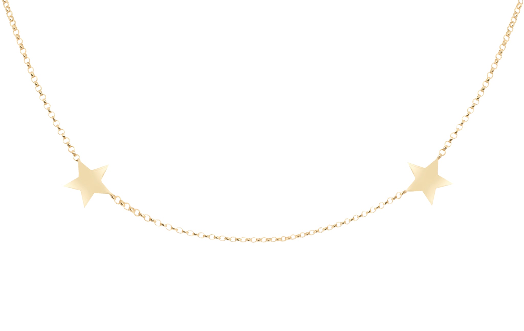 Double Star Necklace
